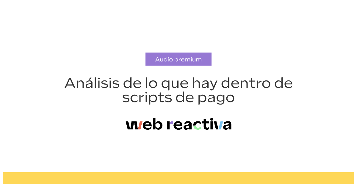 Análisis de lo que hay dentro de scripts de pago