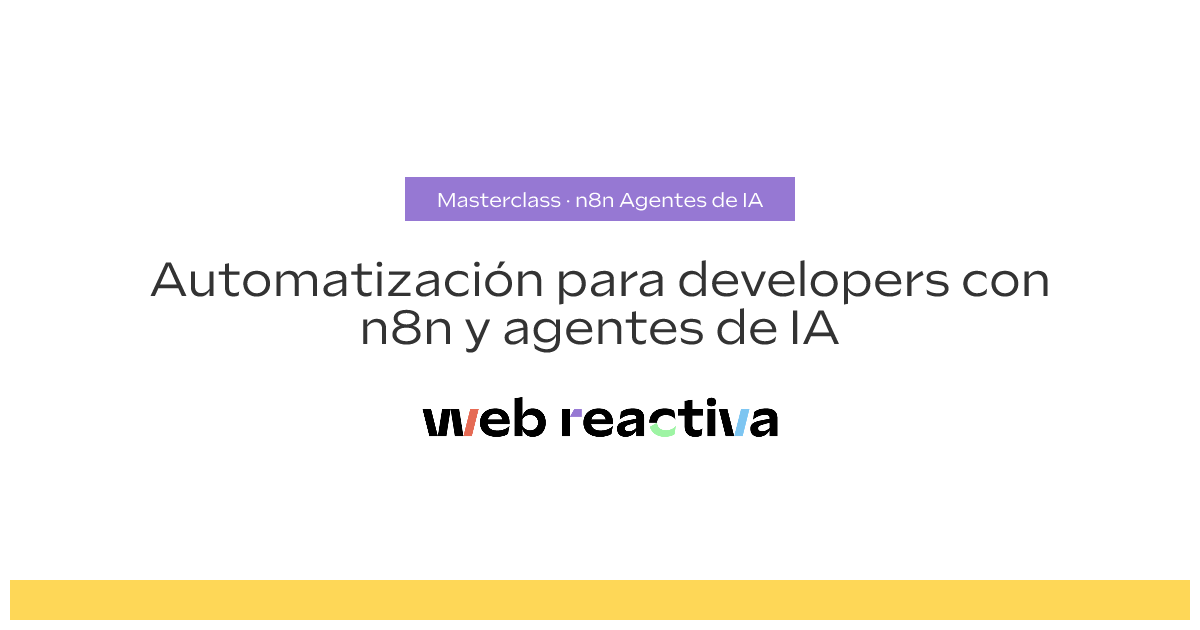 Automatización para developers con n8n y agentes de IA