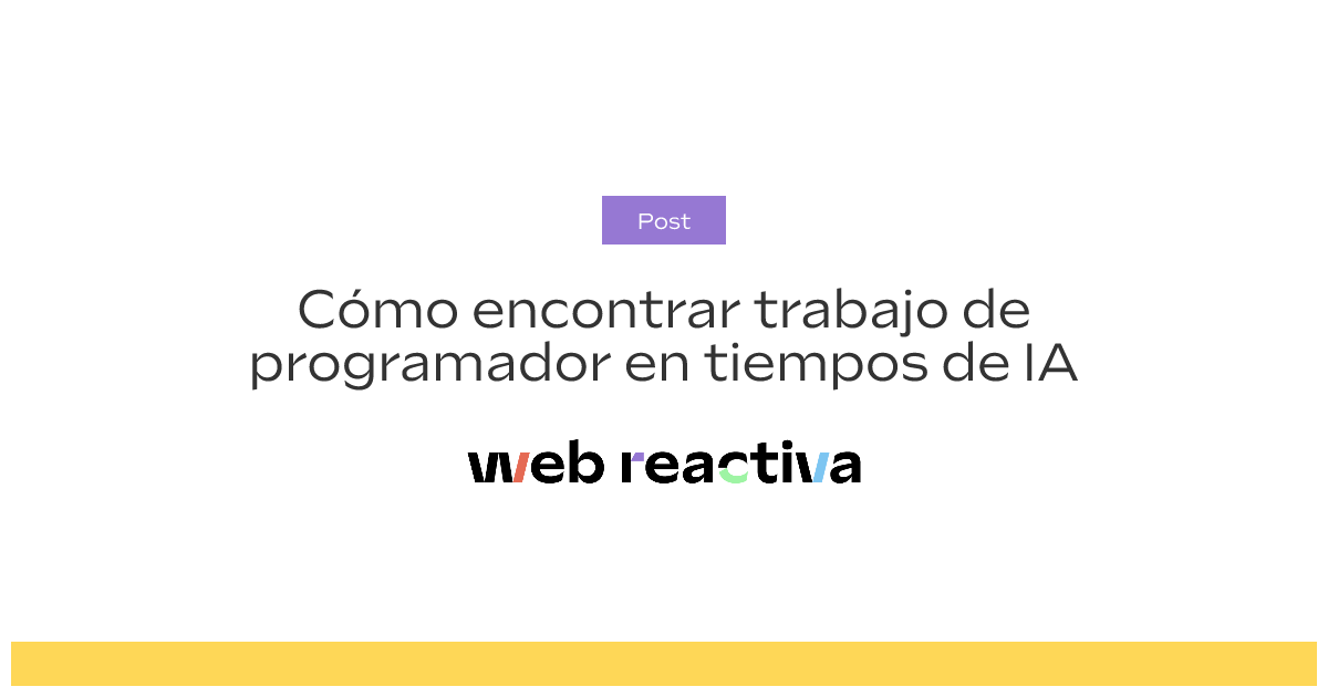 Cómo encontrar trabajo de programador en tiempos de IA