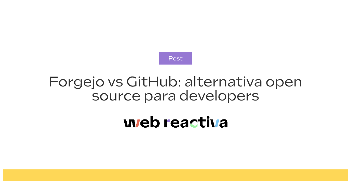 Forgejo vs GitHub: alternativa open source para developers