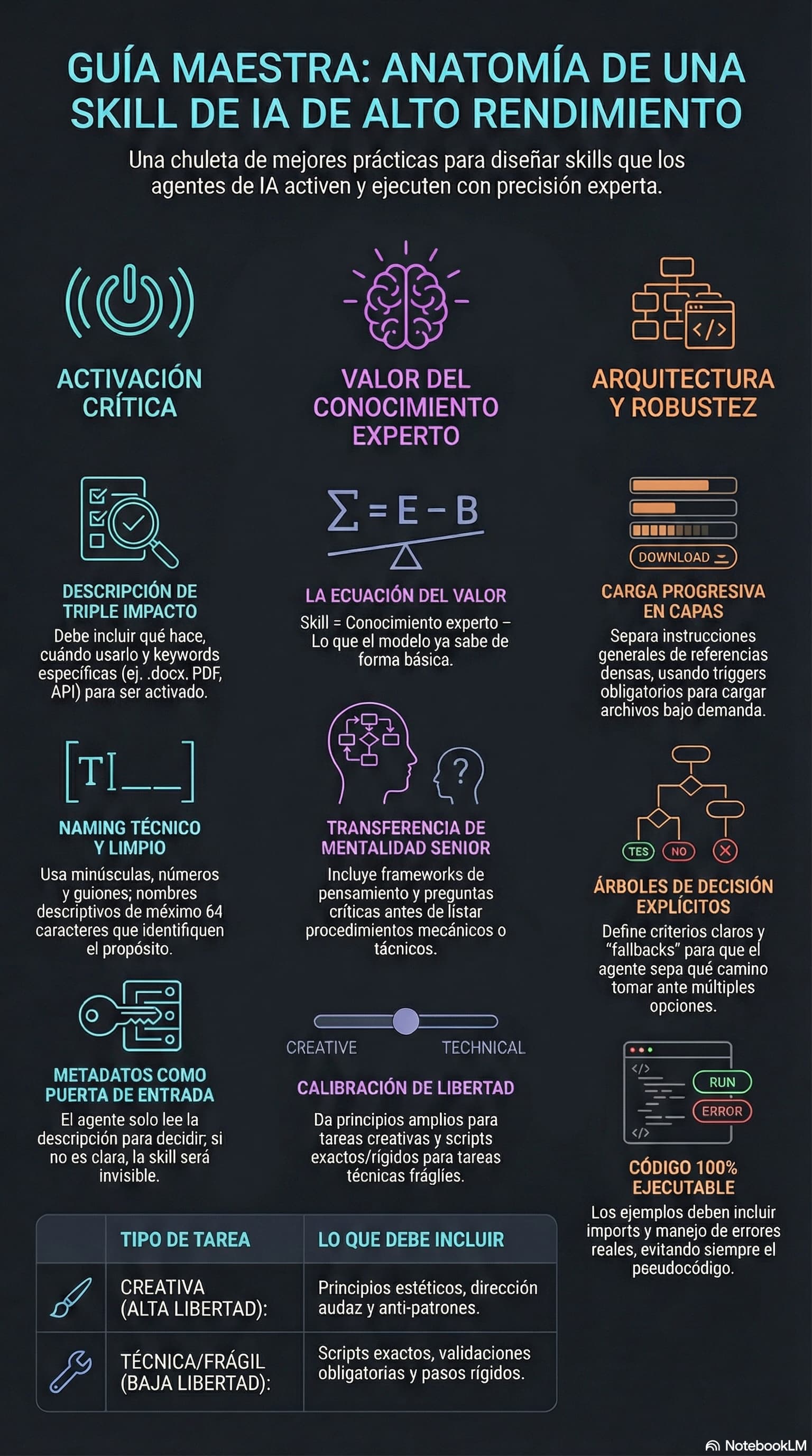 Buenas prácticas skills Agentes de IA