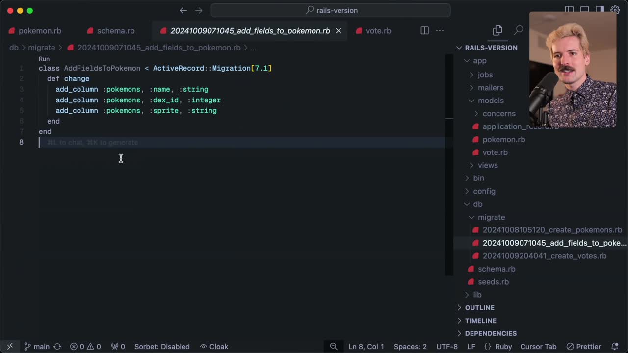 Panel de despliegue de Fly.io mostrando configuración de Rails