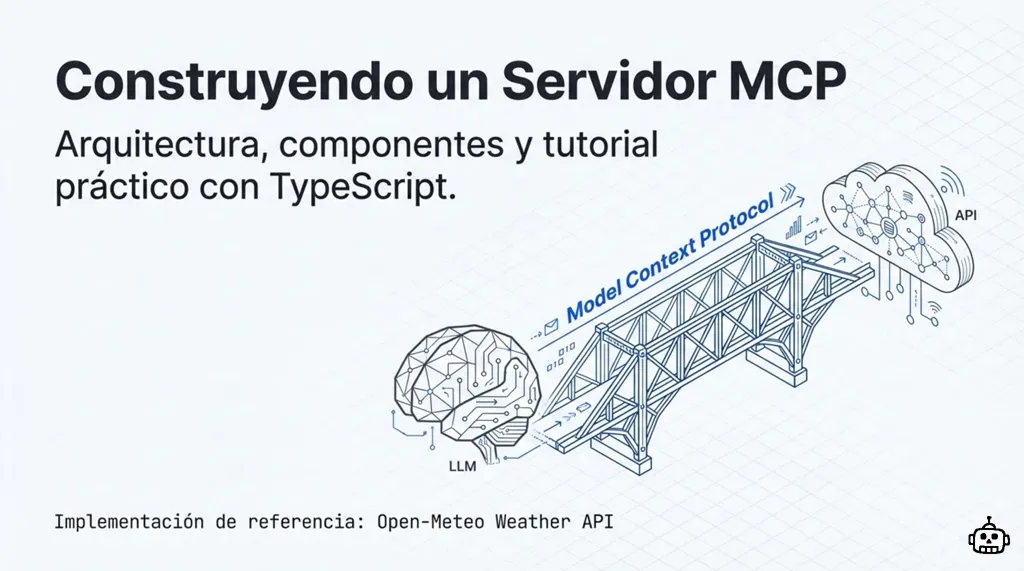 Construyendo un Servidor MCP: arquitectura, componentes y tutorial práctico con TypeScript usando Open-Meteo