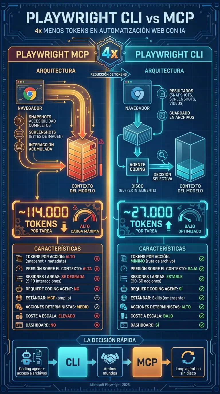 Playwright CLI vs Playwright MCP