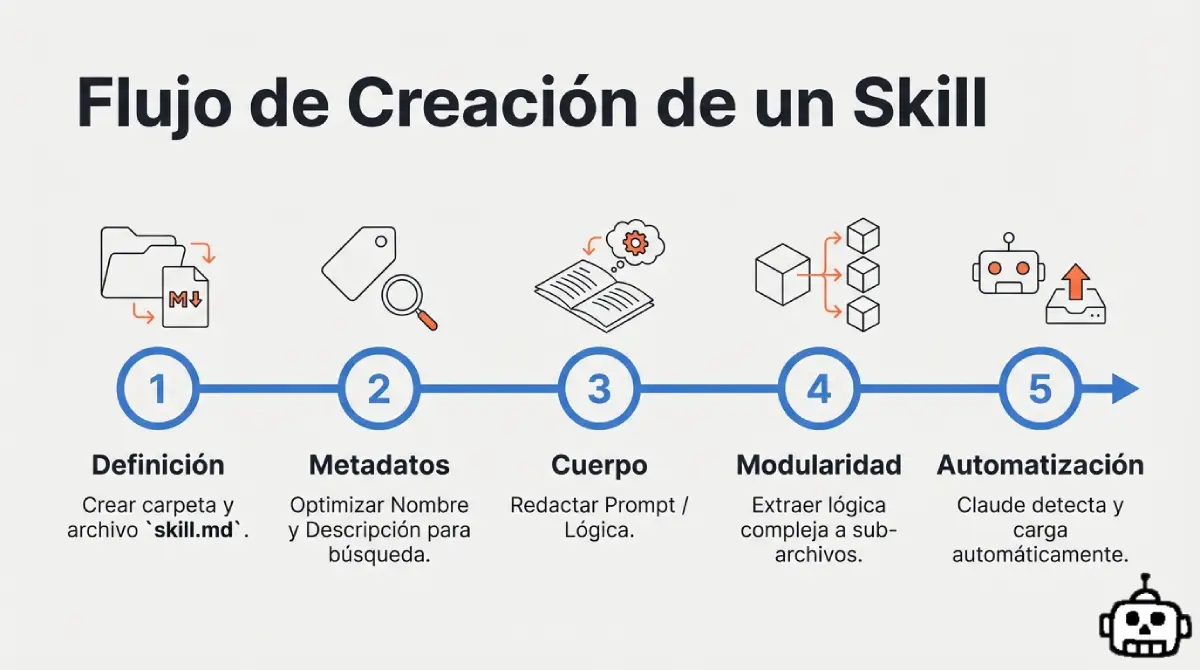 Flujo de creación de una skill